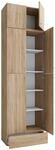 Schuhschrank Lona XXL ca.70x240x39cm Eiche Dekor