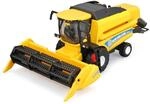 Bburago New Holland TC 5.90 M&auml;hdrescher Erntemaschine, gelb - Bauernhof