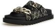 GUESS FL6FATFAL03BLKPL FATEMA Sneaker Female Schwarz & Platin EU 37