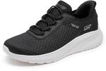 Skechers Damen Bobs Squad Chaos in Farbe, schwarz (Netzstoff), 38 EU