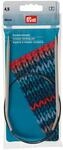 Prym 211277 Rundstricknadeln ALU 60 cm 4,50 mm grau, Hellbraun