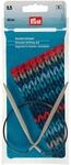 Prym 211360 Rundstricknadeln ALU 40 cm 5,50 mm grau