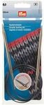 Prym 212186 Rundstricknadeln MS 100 cm 6,00 mm silberfarbig