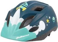 POLISPORT 8740800015 - XS Kids Premium Spaceship Fahrradhelm f&uuml;r Kinder verstellbar