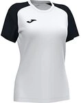 Joma Academy IV Kurzarm-T-Shirt Wei&szlig; Schwarz, 901335.201.2XS