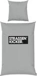 STRASSENKICKER Bettw&auml;sche-Set, Kopfkissenbezug ca. 80x80 cm, Bettbezug ca. 135x200