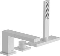 hansgrohe Tecturis E - 3-Loch Badewannenarmtur Wannenrand f&uuml;r 2 Verbraucher mit