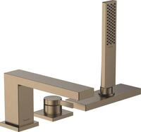 hansgrohe Tecturis E - 3-Loch Badewannenarmtur Wannenrand f&uuml;r 2 Verbraucher mit