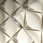 A.S. Cr&eacute;ation Livingwalls My Home My Spa 3D Luxus Tapete Grau Wei&szlig; 386912 Moderne