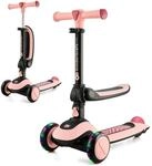 Kinderkraft Halley Scooter 2 in 1, Kinderroller ab 1 Jahr bis zu 50 kg,...