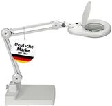 MAUL Lupenlampe wei&szlig; MAULviso LED Standfu&szlig; Tageslicht Detailarbeit