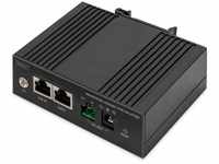 DIGITUS ASSMANN Industrieller Gigabit Ethernet PoE Splitter - 60W - 10/100/1000 Mbps