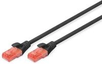 DIGITUS LAN Kabel Cat 6 &ndash; 0,5 m &ndash; U/UTP Ungeschirmt &ndash; 1 Gbit/s &ndash; 250 MHz &ndash;