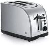 WMF Stelio Toaster 2 Scheiben Edelstahl, 900 W, Doppelschlitz, mit Br&ouml;tchenaufsatz,