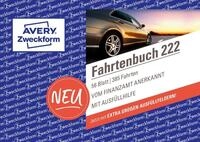 AVERY Zweckform 222 Softcover Fahrtenbuch PKW (Finanzamt anerkannt, DIN A6 quer