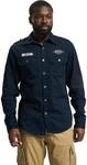Brandit Luis Vintage Shirt Long Sleeve, Farbe: Navy, Gr&ouml;&szlig;e: 4XL