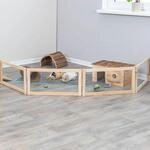 TRIXIE Indoor Freilaufgehege - Diverse 4 Elemente &agrave; 60 &times; 30 cm