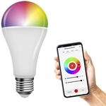 EMOS GoSmart - Smart Home RGB LED-Lampe A65 mit App - E27 - dimmbar, mehrfarbig...