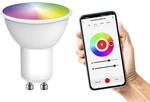 EMOS GoSmart - Smart Home RGB LED-Lampe Spot MR16 mit App - GU10 - dimmbar,