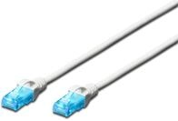 DIGITUS LAN Kabel Cat 5e &ndash; 0,5 m &ndash; U/UTP Ungeschirmt &ndash; 1 Gbit/s &ndash; 100 MHz &ndash;