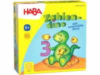 HABA 4928 - Zahlendino Dinostarkes Zahlen- und Memospiel, für 1-4 Kinder von...