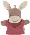 Sterntaler Waschhandschuh Esel Emmily, hellrot
