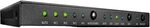LINDY 38249 &ndash; HDMI 18G Switch mit Audio 4 Ports, Umschalten zwischen 4 HDMI 2.0