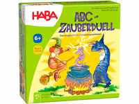 HABA 4912 - ABC Zauberduell, Lernspiel ab 6 Jahren zum Buchstabenlernen,...