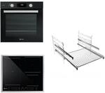 Bauknecht BAKO BLACK STEAM PROTECT/Einbau Backofen-Kochfeld Kombination/Backofen (60
