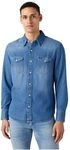 Wrangler Herren 27mw Shirt, Icon Mid Stone, XXL EU