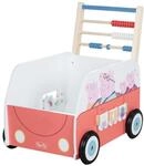 roba Bully-Schiebebus Peppa Pig f&uuml;r Kinder - Lauflernwagen / Puppenwagen aus Holz