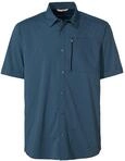 VAUDE Men's Seiland Shirt IV, Klassisches Herren Karohemd, Dark sea, 3XL