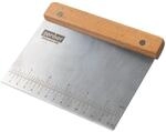 Zenker Teigabstecher aus Edelstahl &ndash; Teigschneider mit Linealfunktion &ndash;...
