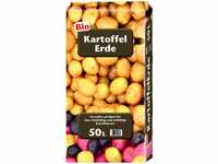 Floragard Kartoffelerde 50 Liter - Bio-Gemüseerde für Speisekartoffeln und