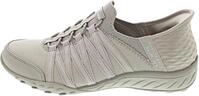 Skechers Damen Breathe Easy-Roll with Me Sneakers, Taupe Ripstop/Knit, 38 EU