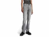 G-STAR RAW Damen Noxer Straight Jeans, Grau (sun faded glacier grey