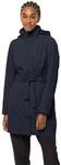 Jack Wolfskin Damen Norden Port Coat W Mantel, Night Blue, XS
