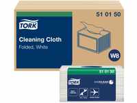 Tork 510150 Reinigungstücher für W8 Small Pack System / 1-lagige Putztücher...