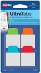 AVERY Zweckform Art. 74760 Haftstreifen transparent/bunt (40 Haftnotizen,