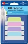 AVERY Zweckform Art. 74768 Haftstreifen transparent/pastell (24 Haftnotizen,