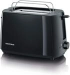 SEVERIN Automatik-Toaster, Toastger&auml;t mit Br&ouml;tchenaufsatz, hochwertig, mit