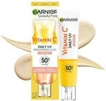 Garnier Vitamin C T&auml;gliches Sonnenfluid, LSF 50+, Sch&uuml;tzt und korriegiert Sch&auml;den