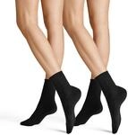 Hudson Damen Socken Only 2-Pack Rollrand Black 0005 39-42