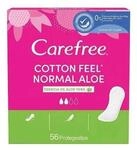 Carefree Cotton Feel Normale Luftdurchl&auml;ssige Slipeinlagen Aloe Vera Duft