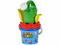 Super Mario Baby Eimergarnitur, Sandspielzeug, 5 Teile, Eimer, Sieb, Schaufel,
