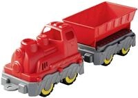 Big Power Worker Mini Zug (45 cm) - Spielzeug-Lokomotive mit Kipp-Wagon f&uuml;r...