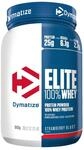 Dymatize Elite 100% Whey Strawberry Blast 942g - High Protein Low Sugar Pulver + Whey