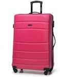 WITTCHEN Globe Line Gro&szlig;er Koffer Trolley Reisekoffer aus ABS Hartschale 4 Rollen