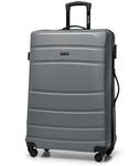 WITTCHEN Globe Line Gro&szlig;er Koffer Trolley Reisekoffer aus ABS Hartschale 4 Rollen