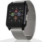 Wearable Fitnessuhr HEYRO FIT 21, mit Bluetooth, Blutdruckmessung, Pulsmesser, EKG,